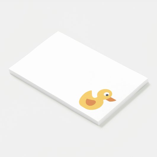 rubberen eendje post-it® notes (Schuin)