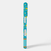 Rubberen eendjes en bellen patroon Case-Mate iPhone case (Achterkant / Rechts)