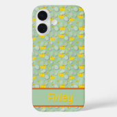 Rubberen eendjes en bellen patroon Case-Mate iPhone case (Achterkant)