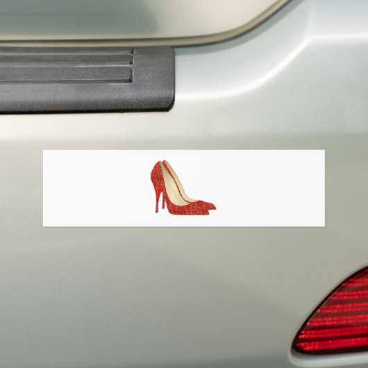 rubberen schuifpannen bumpersticker (Op auto)