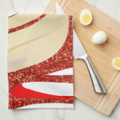 rubberen schuifpannen theedoek (Quarter Fold)