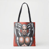 Rubberkleding aan de Gym Tote Bag (Voorkant)