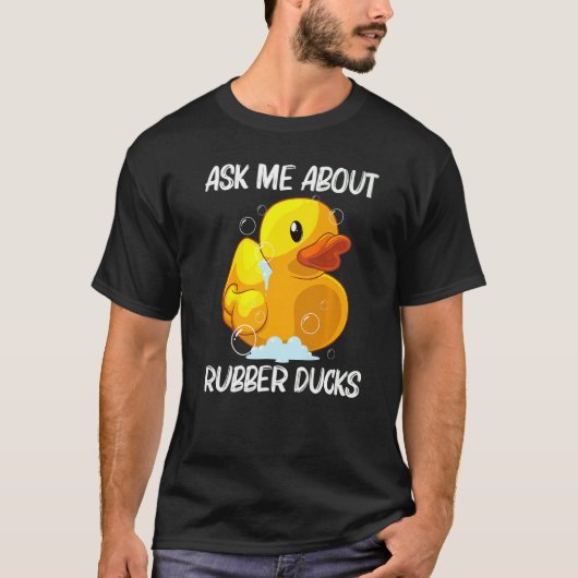 Rubberkleding voor mannen Kinder Rubber Duckie T-shirt (Voorkant)