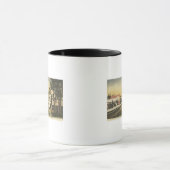 Rubbernek Row Railroad Uitzicht Mok (Midden)