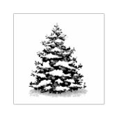 RUBBERSTEMP ZELF INKEREN : CHRISTMAS TREE RUBBERSTEMPEL (Afrduk)