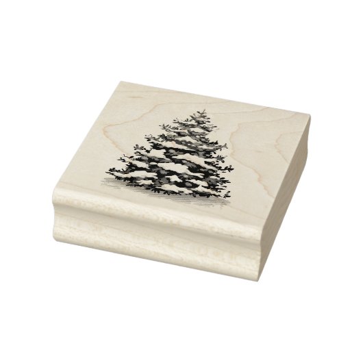 RUBBERSTEMP ZELF INKEREN : CHRISTMAS TREE RUBBERSTEMPEL (Stempel)