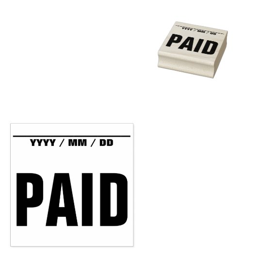 Rubberstempel (Gestempeld)