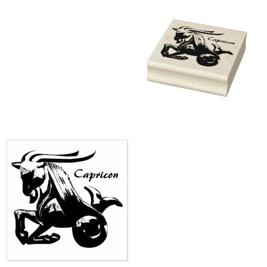 Rubberstempel Capricorn (Gestempeld)