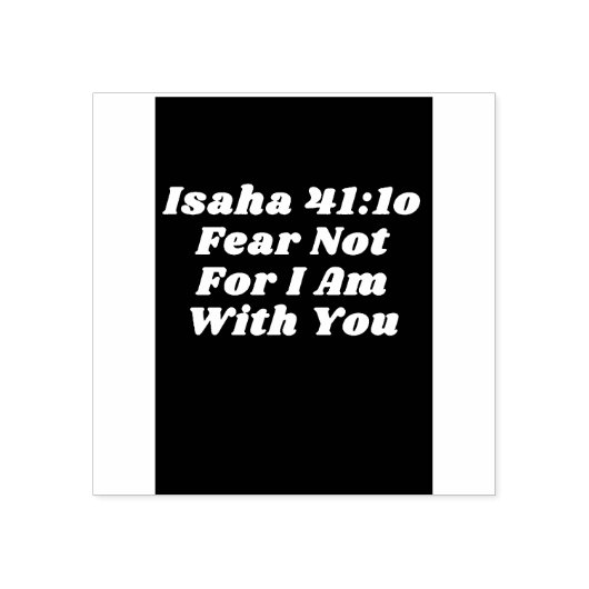 Rubberstempel Christelijk Bijbelvers (Afrduk)