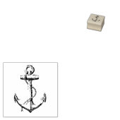 Rubberstempel met Anker (Gestempeld)