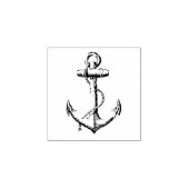 Rubberstempel met Anker (Afrduk)