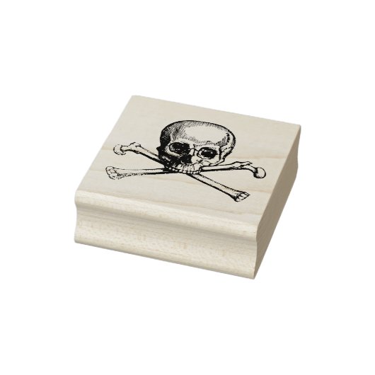 Rubberstempel met  jolly Roger (Stempel)