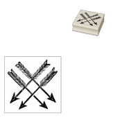 Rubberstempel met  Pijlen (Gestempeld)