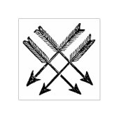 Rubberstempel met  Pijlen (Afrduk)