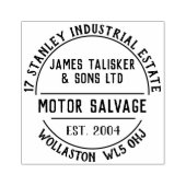 Rubberstempel motor Verbergen (Afrduk)