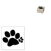 Rubberstempel - Polydactyllinkerpoot (v.2) (Gestempeld)