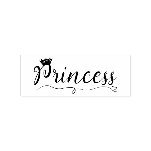 Rubberstempel "Princess" (Afrduk)