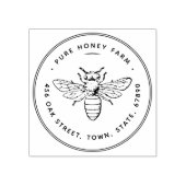 Rubberstempel | Pure Honing rubberstempel (Afrduk)