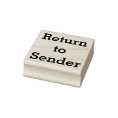 Rubberstempel "Terug naar afzender" (Stempel)