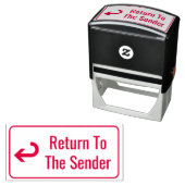 Rubberstempel "Terug naar de afzender" Zelfinktende Stempel (In situ)