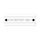 Rubberstempel "UITSLUITEND VOOR GEBRUIK" Zelfinktende Stempel