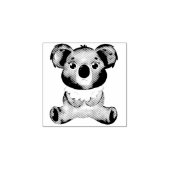 rubberstempel van baby koala (Afrduk)