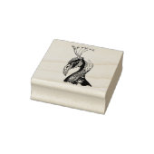 rubberstempel van pauw (Stempel)