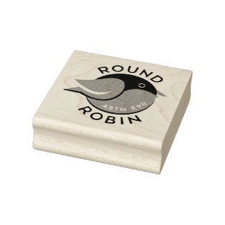 Rubberstempel van Round Robin logo