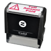 Rubberstempel "Volledig betaald bedrag" Zelfinktende Stempel (Product)