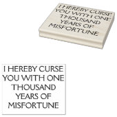 Rubberstempel voor drukke, wraakzuchtige heksen (Gestempeld)