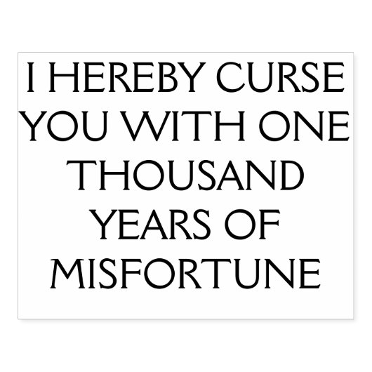 Rubberstempel voor drukke, wraakzuchtige heksen (Afrduk)