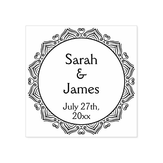 Rubberstempel voor sierdoeleinden (Afrduk)