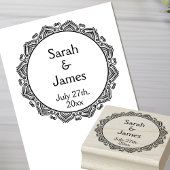 Rubberstempel voor sierdoeleinden