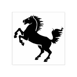 Rubberstempel Wilde paarden