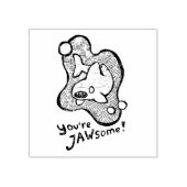 Rubberstempel you’re jawsome (Afrduk)