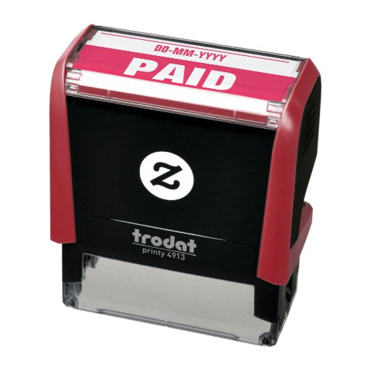 Rubberstempel Zelfinktende Stempel (Product)