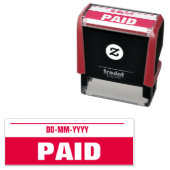 Rubberstempel Zelfinktende Stempel (In situ)