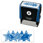 Rubberstempel, Zelfinktende Stempel (In situ)