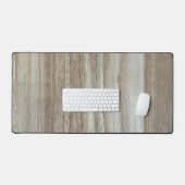 Rubberwood Wood Grain Bureaumat (Keyboard & Muis)