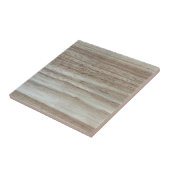 Rubberwood Wood Grain Tegeltje (Zijkant)