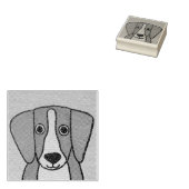 Rubberzegel voor staafje rubberstempel (Gestempeld)