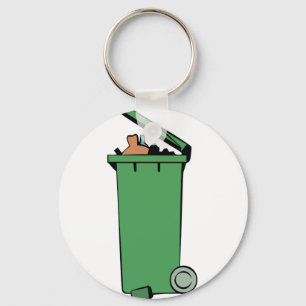 Rubbish Bin Sleutelhanger