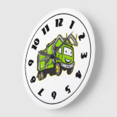 Rubbish Truck Clock Grote Klok (Hoek)