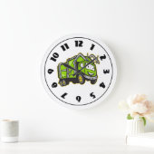 Rubbish Truck Clock Grote Klok (Huis)