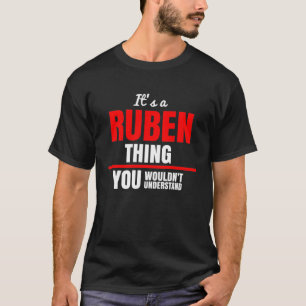 Ruben ding dat je niet zou begrijpen naam t-shirt