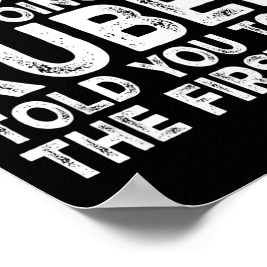 Ruben - If At First You Don't Succeed Try Doing Wh Poster (Hoek)