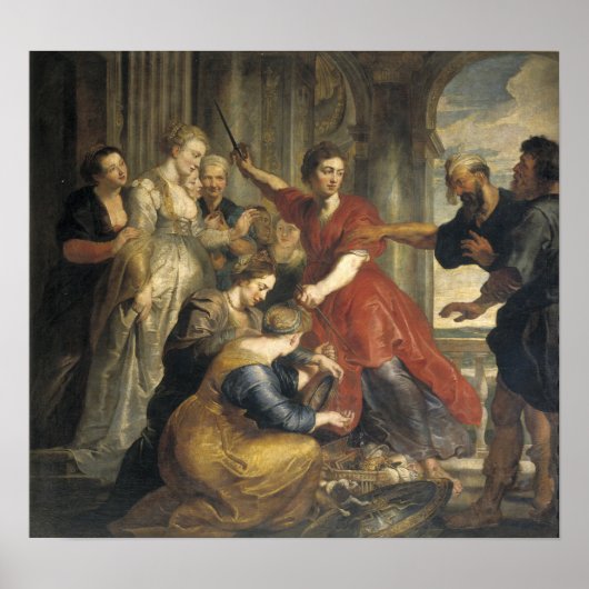 Rubens - Achilles Discovery. Odysseus, Diomedes. Poster (Voorkant)