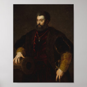 Rubens - Alfonso d'Este, hertog van Ferrara Poster