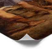 Rubens - Calydonian Boar Hunt Poster (Hoek)