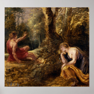 Rubens - Cephalus en Procris Poster